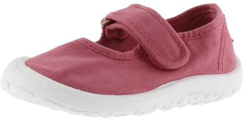 Victoria Ballerines Bosco Barefoot 1370109 | Toile Teintée Drec & Bande Auto-Agrippante pour Enfant Unisexe