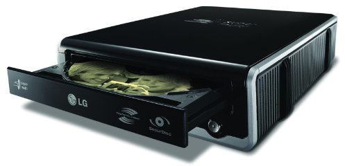 LG GE20LU10 - Extern DVD-brännare (20x, LightScribe, USB 2.0)