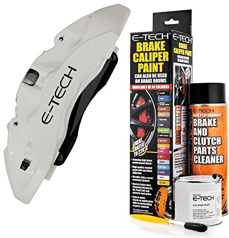 E-TECH EBCP-W Brake Caliper Paint - White