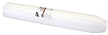 Papstar 12215 Tazas de café, De plástico, Color Blanco, 10.20 X 48.70 X 8.50 cm