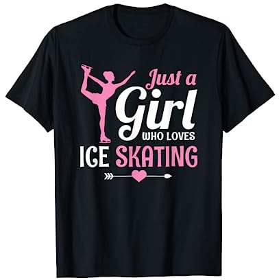 Eiskunstlauf Eis Skate Eiskunstläufer Geschenk T-Shirt