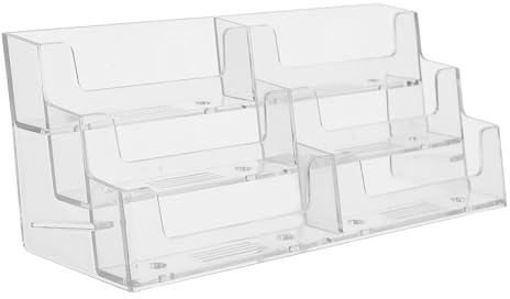 GARIOUANS Distributeur De Cartes De Visite Porte-Cartes Nominatives Porte-Cartes De Visite De Bureau Présentoir De Cartes Professionnel