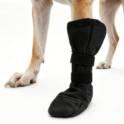 Dog Boots for Injured Paws Waterproof, Dog Shoes for Injured Paws, Anti-Slip and Comfortable for Indoor Outdoor Walking