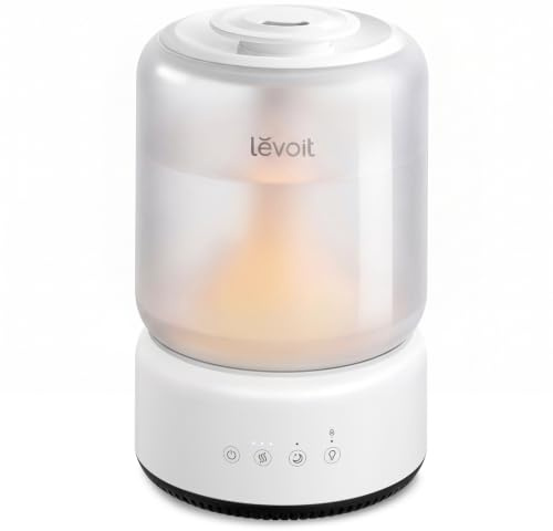 Levoit Humidificateur d'air 4,2 L, Réservoir amovible, NeoClassic 450 | Haut Remplissage, Autonomie 42 h, 21 dB pour Bébé et Plantes, Veilleuse, Diffuseur d'Huiles