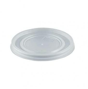 Tappo Coperchio in plastica TRASPARENTE per Bicchiere monouso Biodegradabile da 75 ml bibita calda caffè confezione 50 pz Art 0803