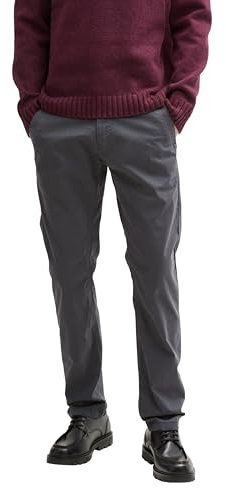 TOM TAILOR Tapered Chino Hose, Sky Captain Blue, 29/32