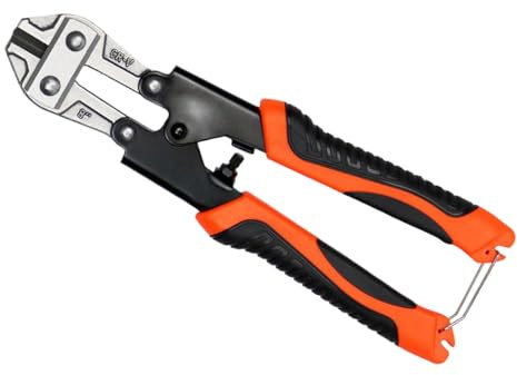 Corte resistente - Cizalla pesada para cable de acero - Mango ergonómico industrial para terraza barandilla jardín pernos otros