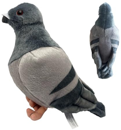 Genérico Peluche de - Muñeco Suave Realista y Tierno | Juguete de Pájaro para,para Compañía Consuelo Regalos Navidad Cumpleaños Dormitorio Coche Sofá Niños Niñas