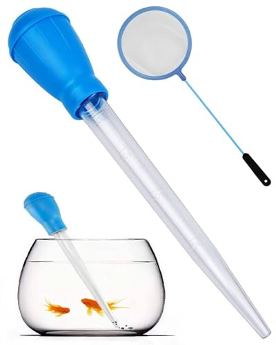 UYRVAPE 1 pièce Multifunction Pipette, propipette Capacity 30 ml, 28.5 cm, Pour Nourrir les poissons et les tortues, attraper les petits poissons et crevettes et nettoyer l'aquarium