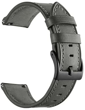 ZWCSHUU Läderarmband/klockarmband PU-läderarmband för smart 46 mm, snabbfrigörande klockarmband för tillbehör