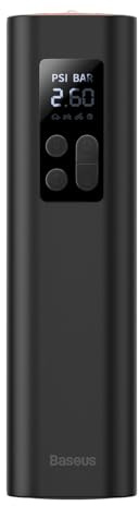 BASEUS Bilverktyg Super Mini Inflator Tyre Pump 15 sec snabb inflation, 4 stycken på 25 minuter, svart (CRCQ000001)