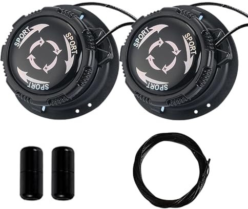 Hebterrka Lacets à fermeture rotative automatique Aucune installation nécessaire Pas de nouage Lacets de verrouillage pour baskets Unisexe Convient aux enfants et aux adultes