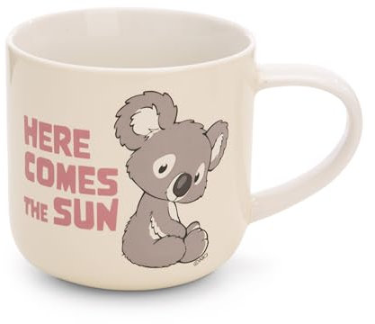 NICI Taza Koala 420ml 9,5x9,5cm colorido - Taza de té Taza de café Taza de porcelana Taza asa para bebidas frías y calientes, café, té, leche, cacao