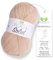 MeriWoolArt® Sockenwolle 4-fädig – 100g Merino Wolle Garn zum Stricken & Häkeln, 75% Schurwolle (superwash), 25% Polyamid, 420m – Ideal für Socken für Herren und Damen, Pullover & Cardigans 4606