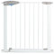 Munchkin Lindam Valla de Seguridad Infantil, Barrera de Escalera para Bebés y Niños Pequeños, Valla de Montaje Fácil sin Tornillos, Puerta de Seguridad para Bebé, Valla Metálica, 76-82 cm, Blanco