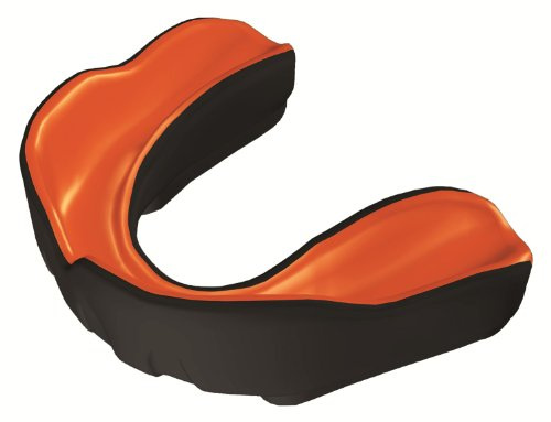 Makura Ignis Mouthguard (Black Granite/Molten Orange, Junior)