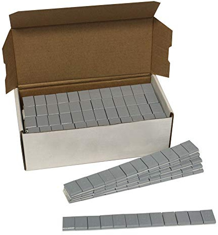 Perfect Equipment 1 Box of Wheel Weights | 1/4 Oz (0.25) | Stick-on Adhesive Tape | 144 Oz 576 Pcs