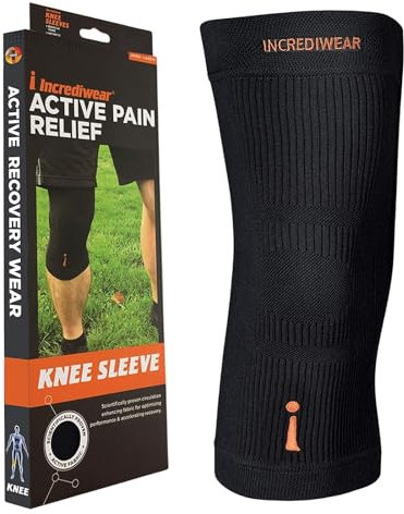 Incrediwear Knee Sleeve – Knee Brace for Knee Pain, Joint Pain Relief, Swelling, Inflammation Relief, and Circulation, Knee Support for Women and Men