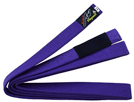 Playwell Arts Martiaux Compétition Grade BJJ Jiu Jitsu Pro Épais Qualité Ceinture - Violet - Pourpre, A4