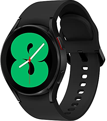 Samsung Galaxy Watch4 Runde Bluetooth Smartwatch Wear OS Fitnessuhr Fitness Tracker 40mm Schwarz inkl. 36 Monate Herstellergarantie, exkl. bei Amazon, (1 Stück)