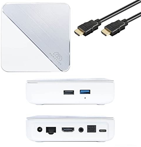 Homatics Box R 4K Plus Android 11 TV Mediaplayer (32GB Flash, Google, Netflix 4K Dolby Vision & Atmos, Disney+, Prime Video, 4K UHD, AV1, 1Gbit, DTS, HDR10+, WiFi 6, Bluetooth 5.0, Weiß)