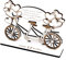 Personalisiertes Hochzeitsgeschenk für Brautpaar Tandem mit Herzballons - inkl. Name von Braut und Bräutigam - Hochzeit personalisiert Hochzeitsgeschenke