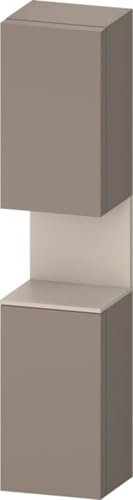 Duravit Qatego Armoire haute, porte à droite, 400x360x1760mm, niche taupe mat, QA1346R91430000, QA1346R91430000, Colorazione: Cerniera della porta