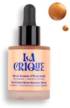 Bronzer Liquide 99% Naturel 30 ml - Sérum Bronzant à l'Acide Hyaluronique – Effet Instantané - Gouttes Bronzantes Anti-Pollution – Bronzeur Vegan - Made in France - La Crique Beauty