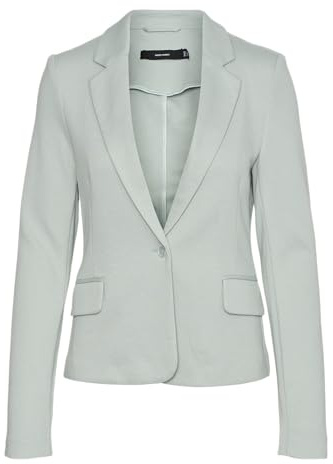 Vero Moda Vmjulia Ls Blazer JRS Noos, Grå mist, 38