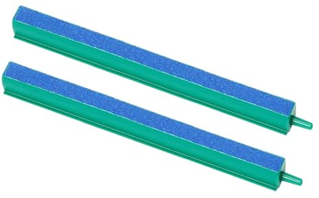 2PCS Aquarium Air Stone Bar 30cm/12in, Fish Tank Air Stones Bubble Diffuser, Oxygen Pump Bubbler Strip for Aquarium & Hydroponics