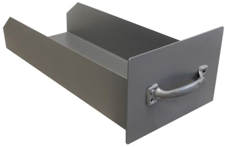 Cajón de Cenizas para Estufa de leña recogedor Bandeja tolva Cubo Limpieza contenedor Cenizas Chimenea Barbacoa Accesorios Horno Piezas Cocina leña