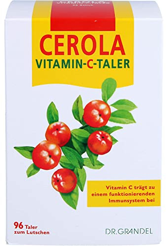 Dr. Grandel Cerola Vitamin C Taler 96 Lutschtabletten, 318 g