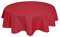 Tischdecke Leinenoptik Leinen Lotuseffekt Wasserabweisend Lotus Rund Ø140 Rot