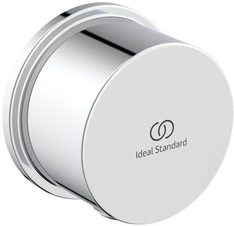 Ideal Standard - Multi Suites, Supporto per doccetta fisso a muro con valvola di ritegno, Connessione G1/2, Cromato