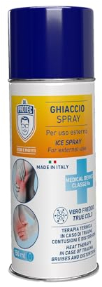 Dr. Protec, Ghiaccio Spray, 150ml, 1 flacone, Terapia Termica, Traumi, Contusioni, Distorsioni