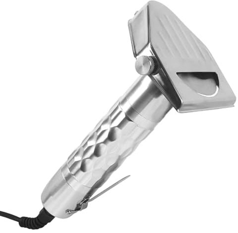 Vituord Affettatrice Elettrica per Kebab, Taglierina Commerciale per Shawarma, Coltello per Tagliare La Carne in Acciaio Inossidabile, Spessore Regolabile da 0 a 6 Mm, per Tagliare Kebab