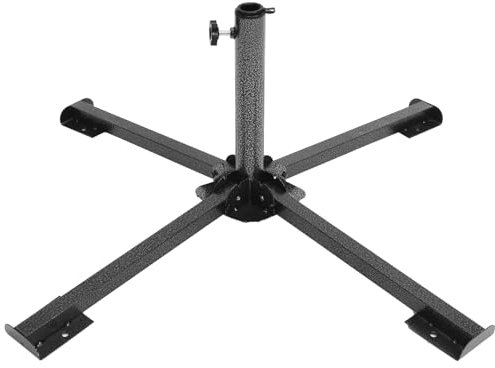 Sosoport Base De Paraguas Portátil Soporte De Hierro Resistente Soporte Sombrilla Playa