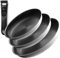 ONYX Bratpfannenset 3-teilig – 24 cm, 26 cm & 28 cm Mit Abnehmbarem Griff | Antihaft Pfannen Induktion | Platzsparendes Kochgeschirr | Spülmaschinengeeignet & PFAS-frei | Ofenfest Bis 260°C