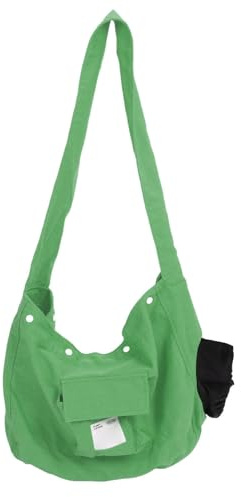 Tannone del Vettore di Gatto, Carrello con Fionda per Cani Imbracatura per Animalette Traspirante Basso di Messaggio PORTATIFICA PORTATIFICA Safe Petto PACCHIA per CATTO CATTO (Green)
