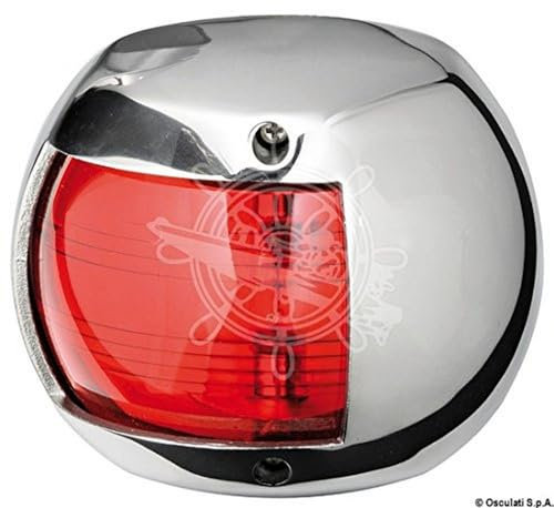 OSCULATI Navigationsleuchte Compact 12 AISI 316 / rot 112,5°