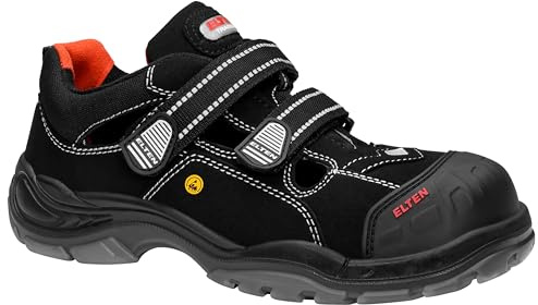 ELTEN unisex - vuxen Elten Säkerhetsskor Scott Pro Esd S1p, herr, sportig, lätt, svart, plastlockSäkerhetssandal Scott Pro ESD S1P storlek 39