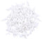 szzijia 100pcs 1:300 Scale White Unpainted Model Figure Train Passenger DIY Paint