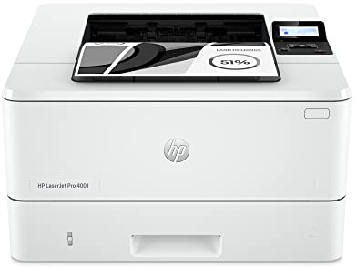 HP LaserJet Pro 4001dn Black & White Printer (Renewed)