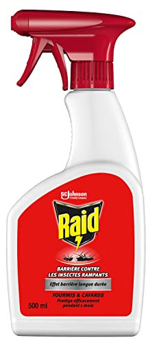 Raid Anti-Insectes rampants, Barriere Contre Les Insectes Rampants 500Ml