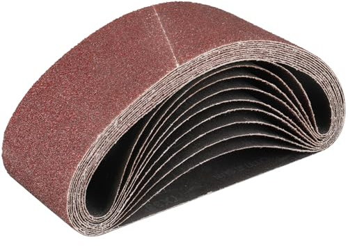 STEBRUAM 10 stycken slipband 100 x 610 korn 40