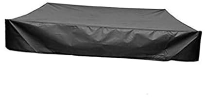 JOINPAYA Heavy Duty Sandbox Cover with Drawstring Square Outdoor Sandpit Protector Weatherproof Dustproof Sun Protection for Garden and Playground