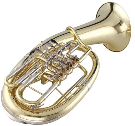 Bb Euphonium Goldlackiertes Baritonhorn Für Anfänger Professionelle Performance Messinginstrumente