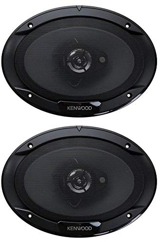 KENWOOD KFC-6966S 3-Way 6x9in. Black Automotive Speaker - Pair