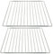 SPARES2GO Lot de 2 étagères universelles réglables avec bras de verrouillage pour grille de four de 60 cm