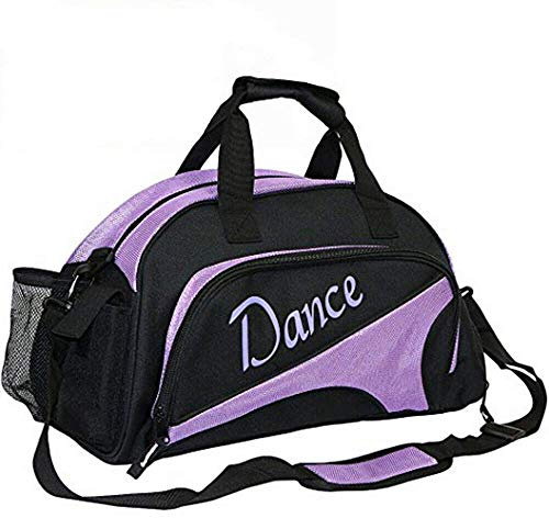 Borsone da ginnastica per ragazze, balletto, hip-hop, tap, danza, per ragazze e donne, borsa da viaggio